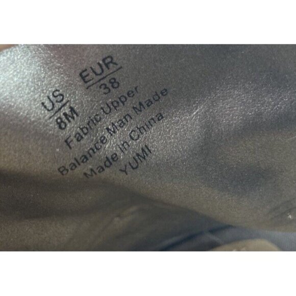 *Sam Edelman Yumi Bow Mule Heels Womens Sz 8 Gray Silver Girly Romantic Wedding - Picture 14 of 14